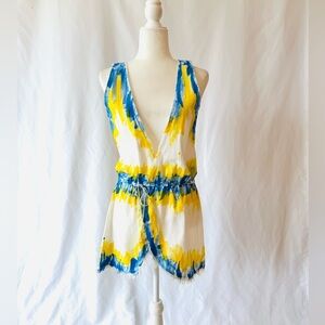 Tropicália Hand-Painted Wrap Dress – One-of-a-Kind